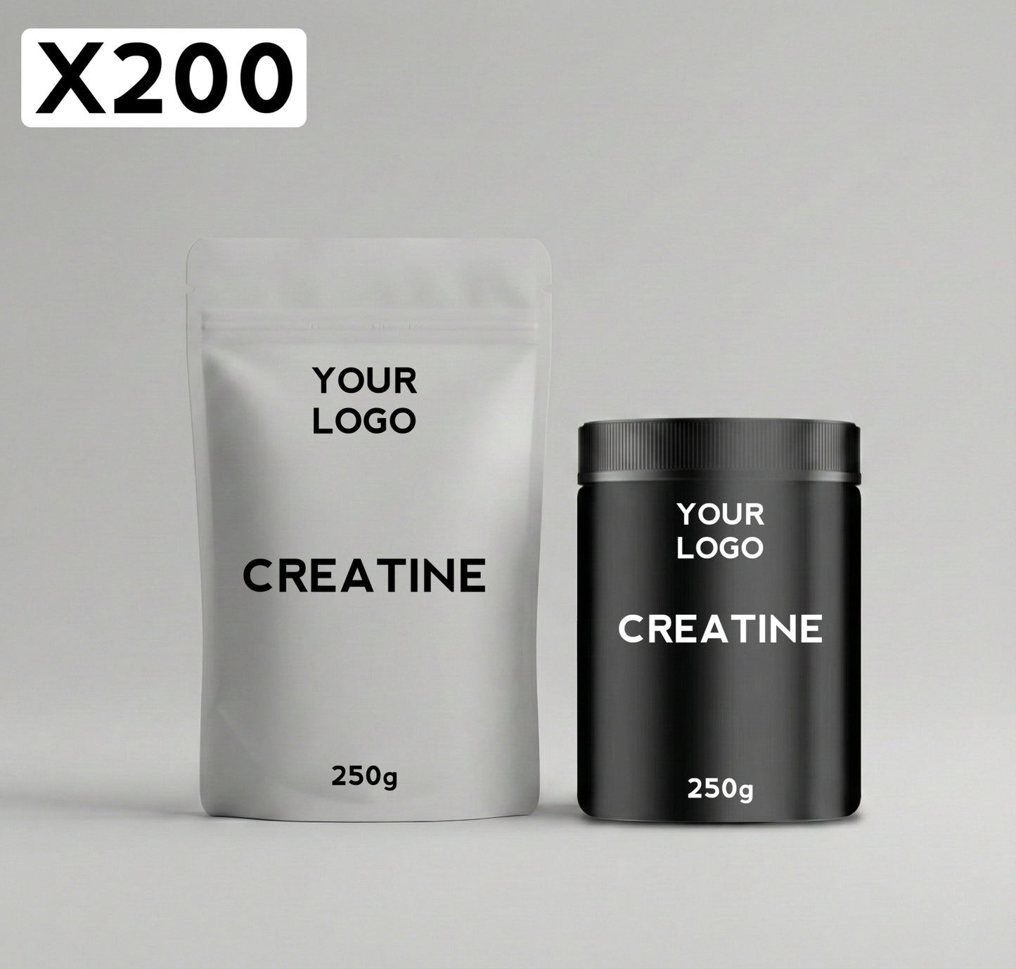 200 x 250g Creatine Monohydrate Micronised